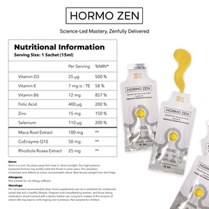 Hormo Zen™ - Fertility Sachets - Frosted Mango
