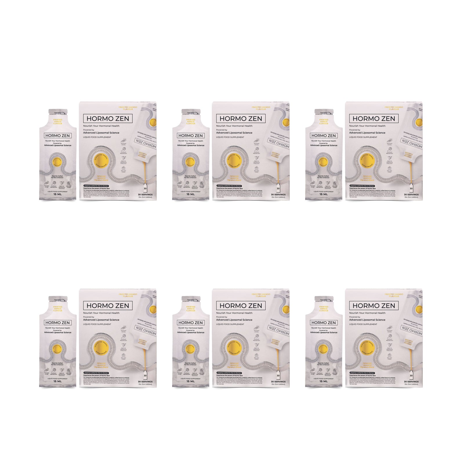 Hormo Zen™ - Frosted Mango - 6 Months Bundle